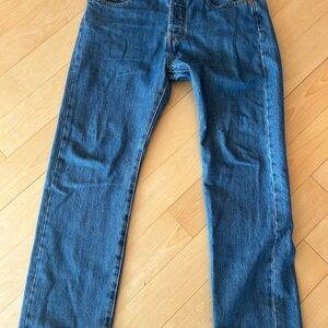 Levi's Blue Straight Jeans Classic Denim